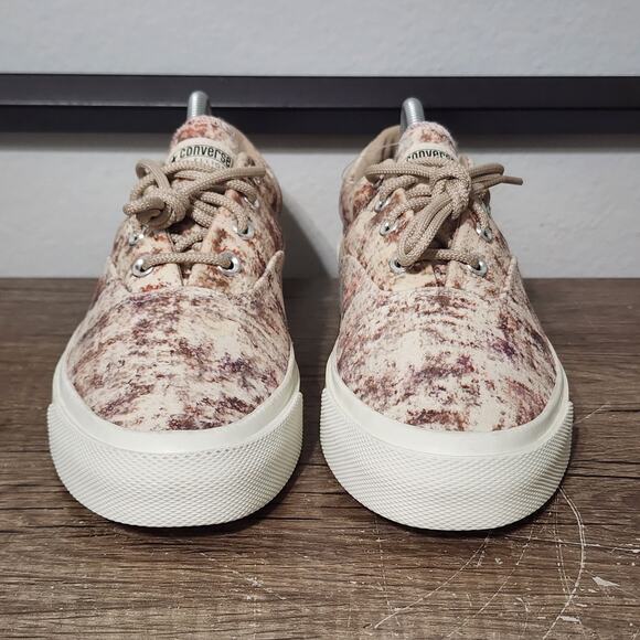 Converse X John Elliot Skid Grip Ox Women's Shoes Sneakers Size 9 Antique White - Picture 2 of 9